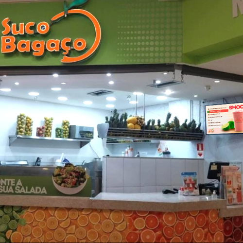 Suco Bagaço Shopping West Plaza