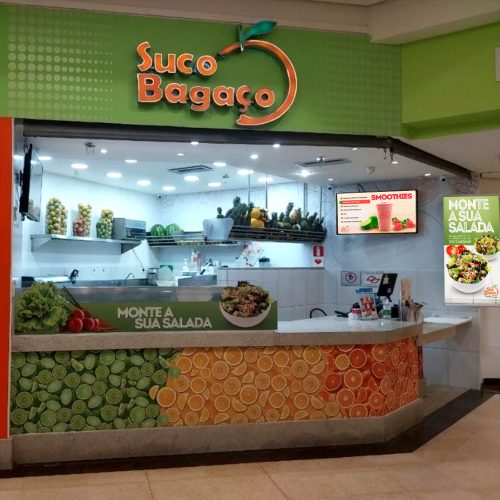 Suco Bagaço Shopping West Plaza