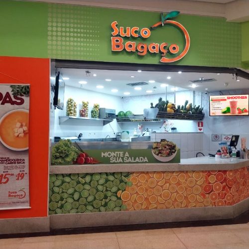 Suco Bagaço Shopping West Plaza